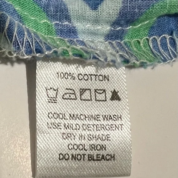 Lulalife Women's Blue Floral Top - Picture 5 of 9